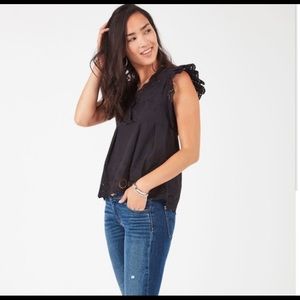 Peyton Eyelet Top